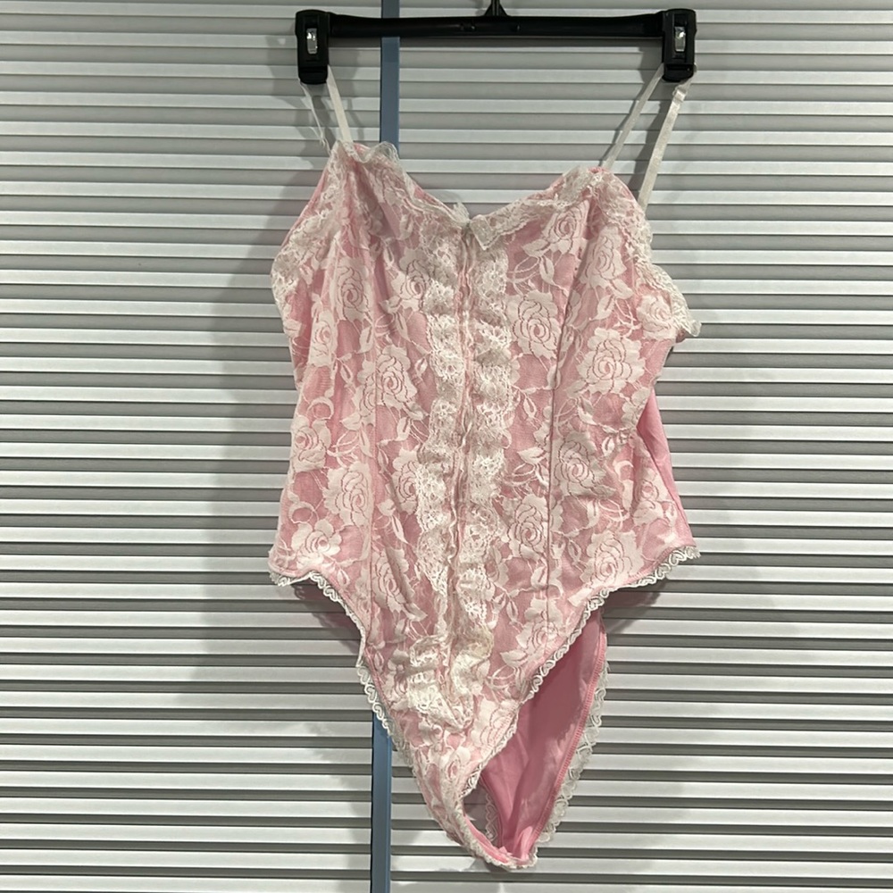 Pink bunny lingerie